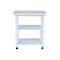 International Concepts Microwave Cart, White WC08-185 - alternate 6